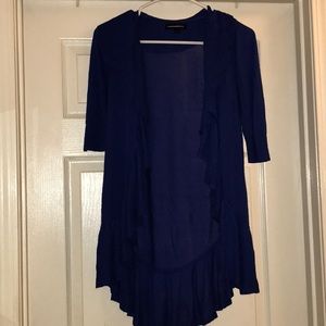 Express blue cardigain